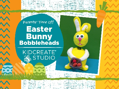 Easter Bunny Bobbleheads Workshop (4-10 Years)